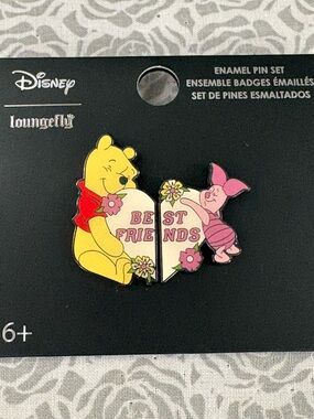 Loungefly Disney Pooh & Piglet Best Friends Pin Set